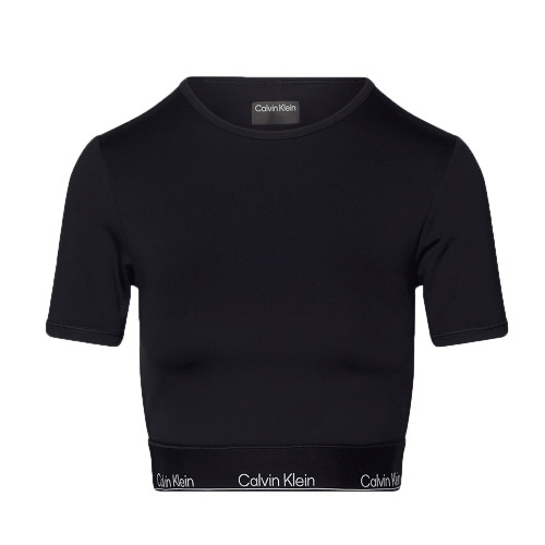 Calvin Klein Γυναικεία κοντομάνικη μπλούζα WO - SS T-Shirt (Cropped)
